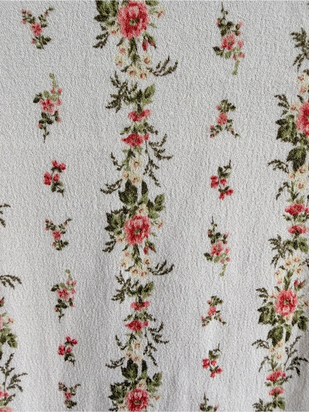 Reformation Cream Floral Wrap Midi Dress - Picture 3 of 6